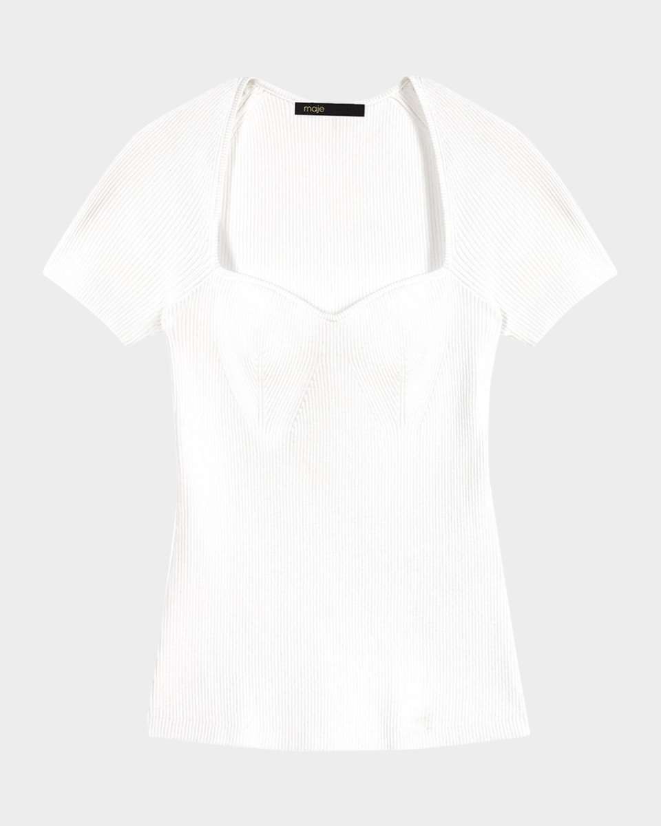 Moka Ribbed Knit Top